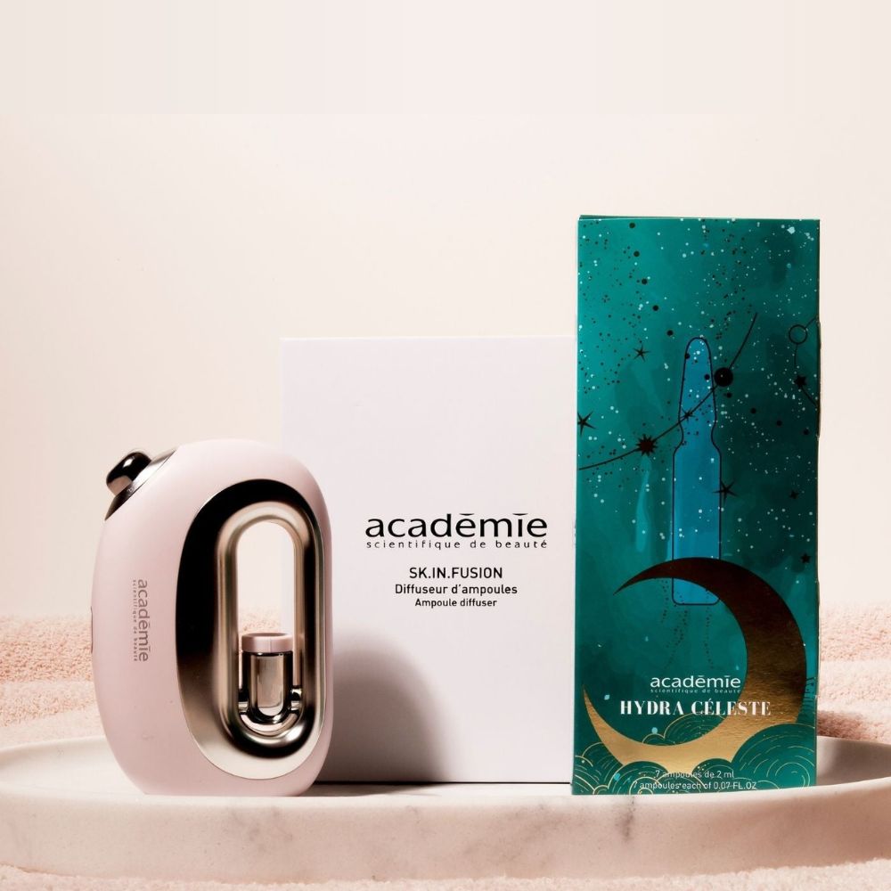 SK·IN·FUSION - Ampulių difuzorius + Coffret Hydra Céleste – Rinkinys „Kosminis vanduo“ - Image 2